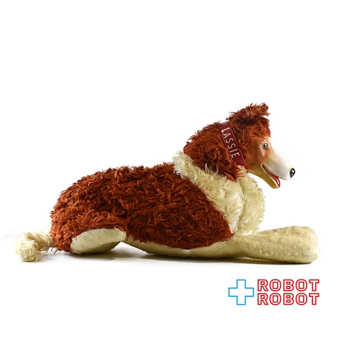 名犬ラッシー ラバーフェイス ぬいぐるみ人形 1950s