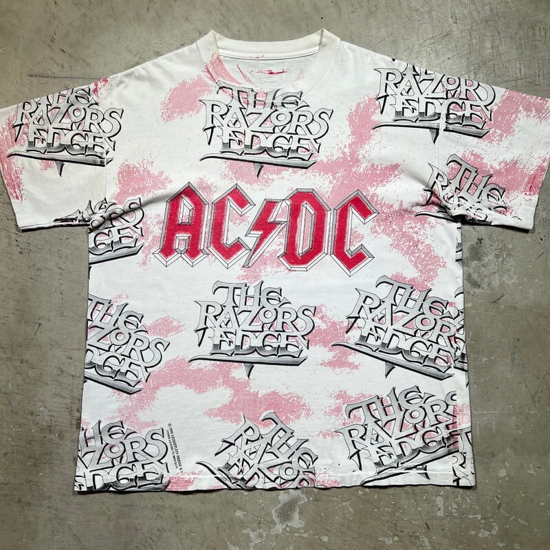 AC/DC 90's ヴィンテージTシャツ BROCKUMXXL肩幅