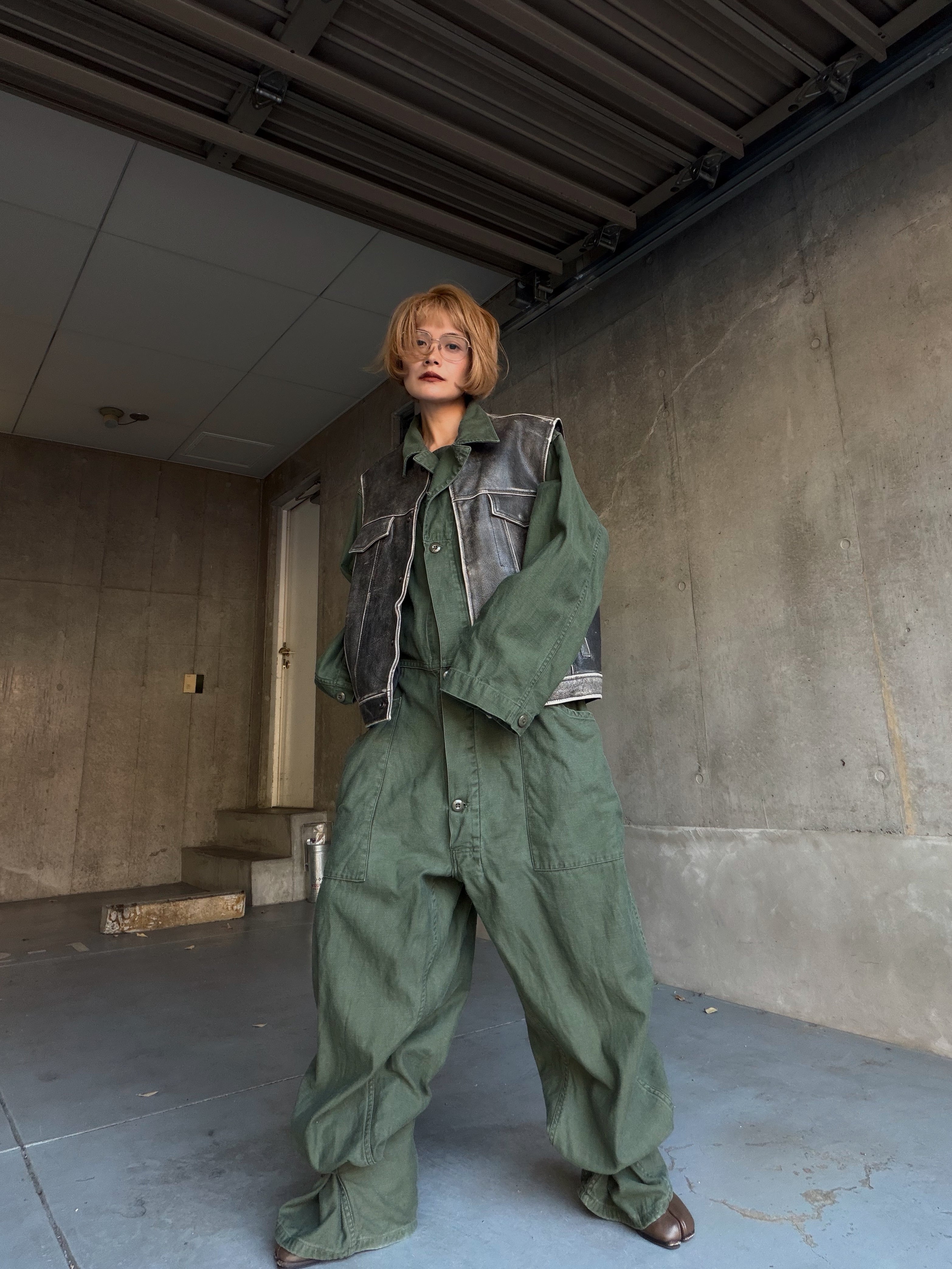 (OP152)80’s US ARMY jumpsuit