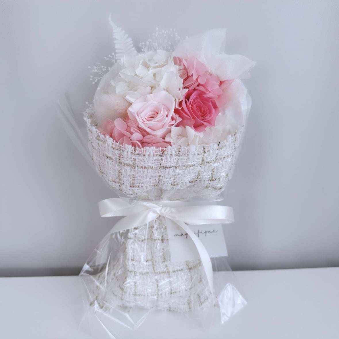 tweed bouquet 【Msize】 | flower shop magnifique