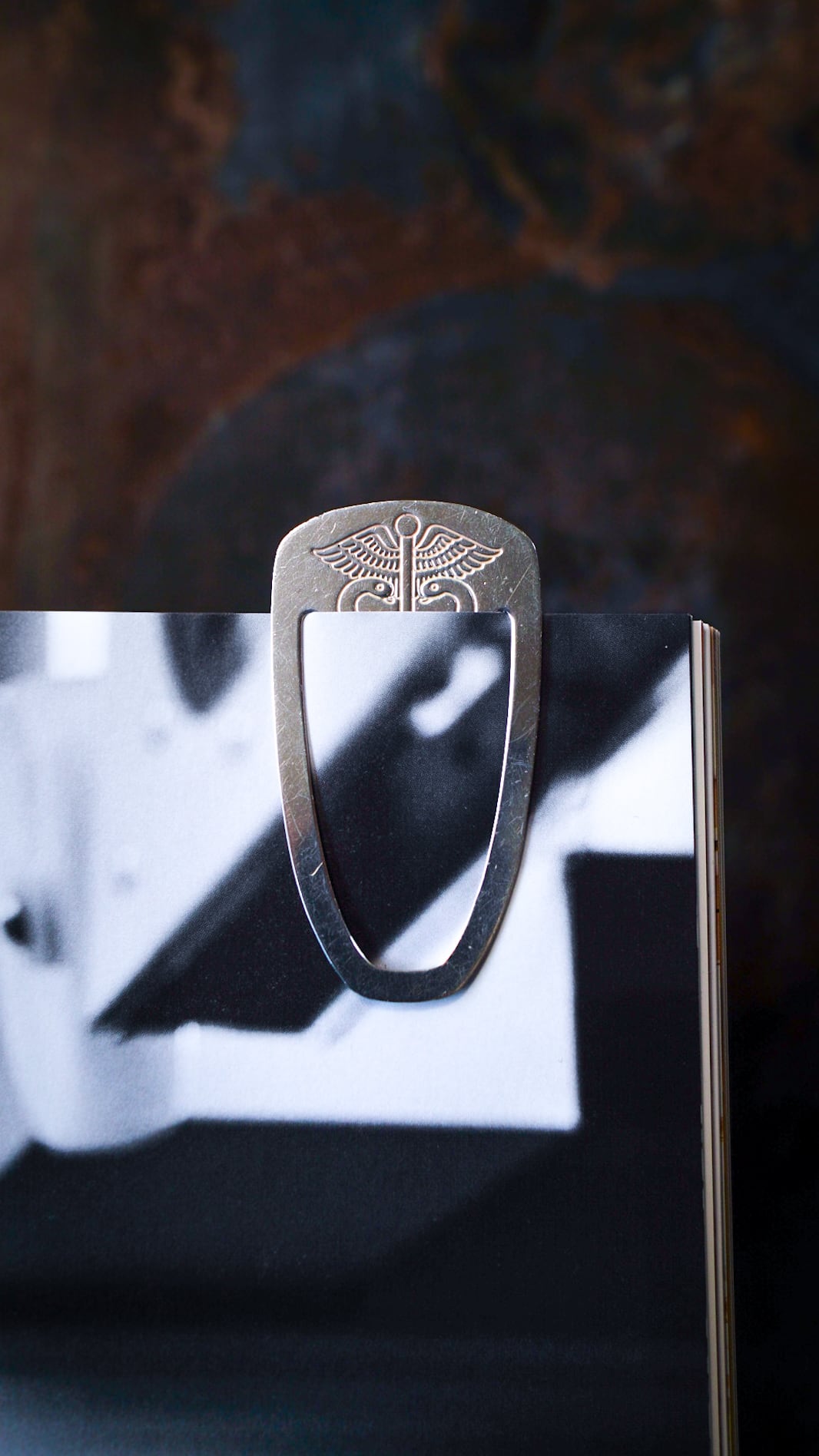 VINTAGE】TIFFANY&Co. ティファニー カドゥケウス ブックマーク 《栞