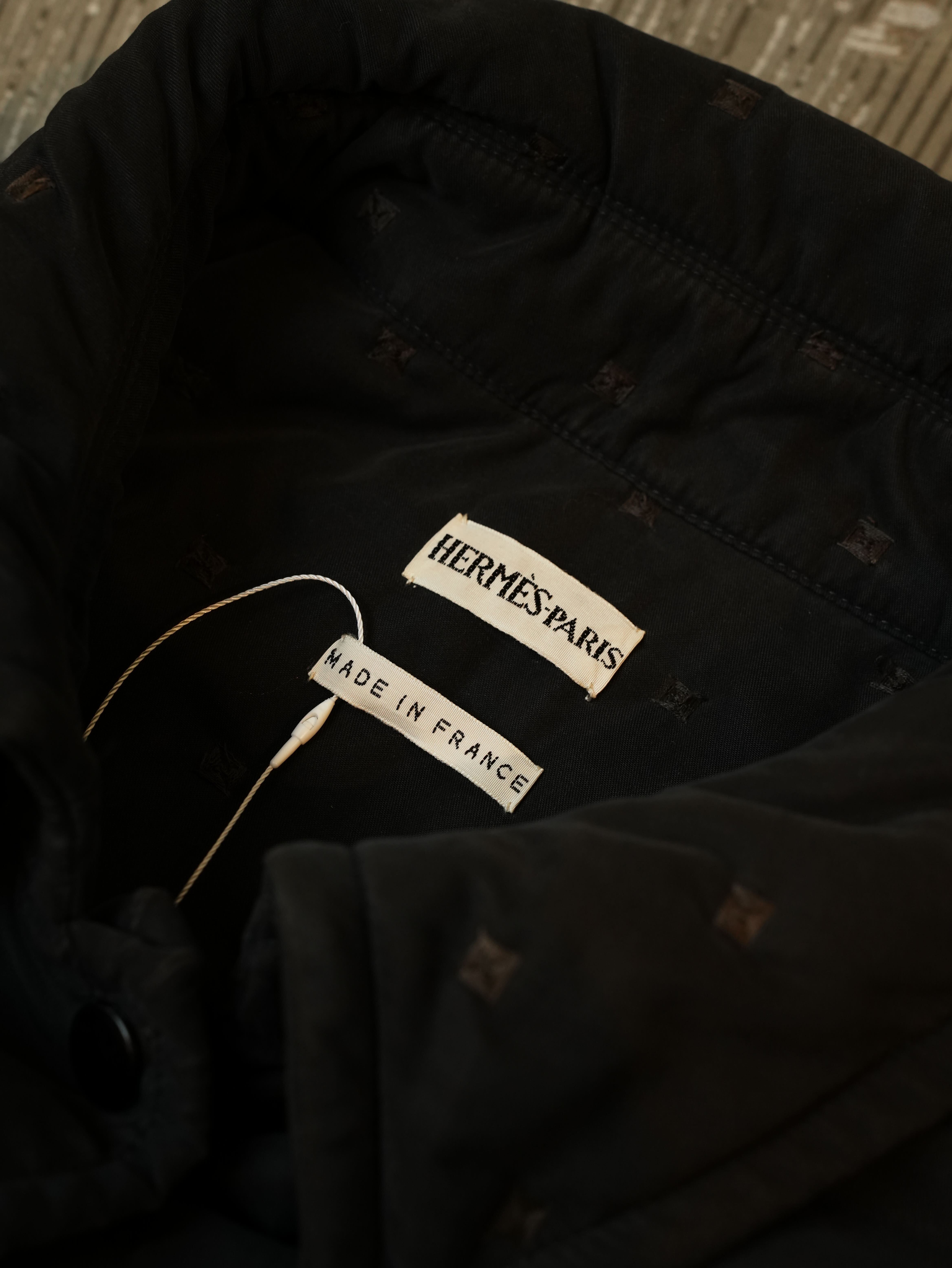 HERMES エルメス マルジェラ期 セリエボタン パドックコート | Raum