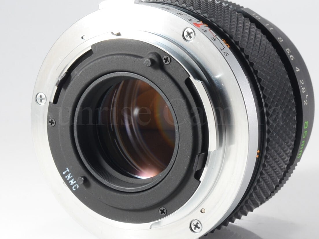 フィルムカメラ OLYMPUS ZUIKO AUTO-T 85mm F2 OLYMPUS Zuiko AUTO-T 85mm F2 整備済 オリンパス フィルムカメラ用