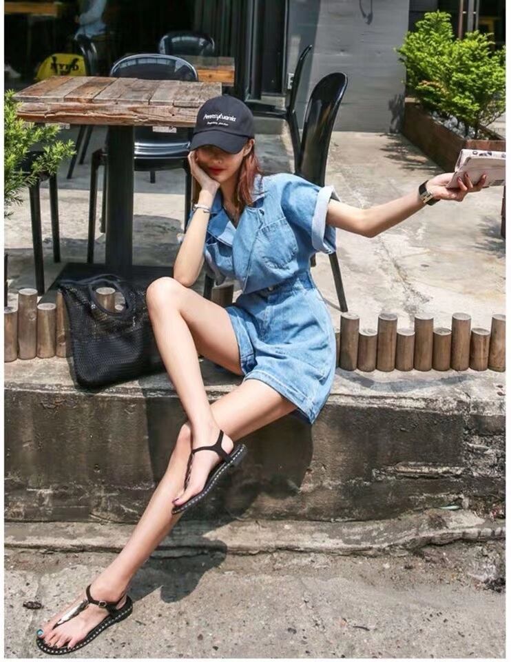 デニムコンビネゾン　AJ33167-3002