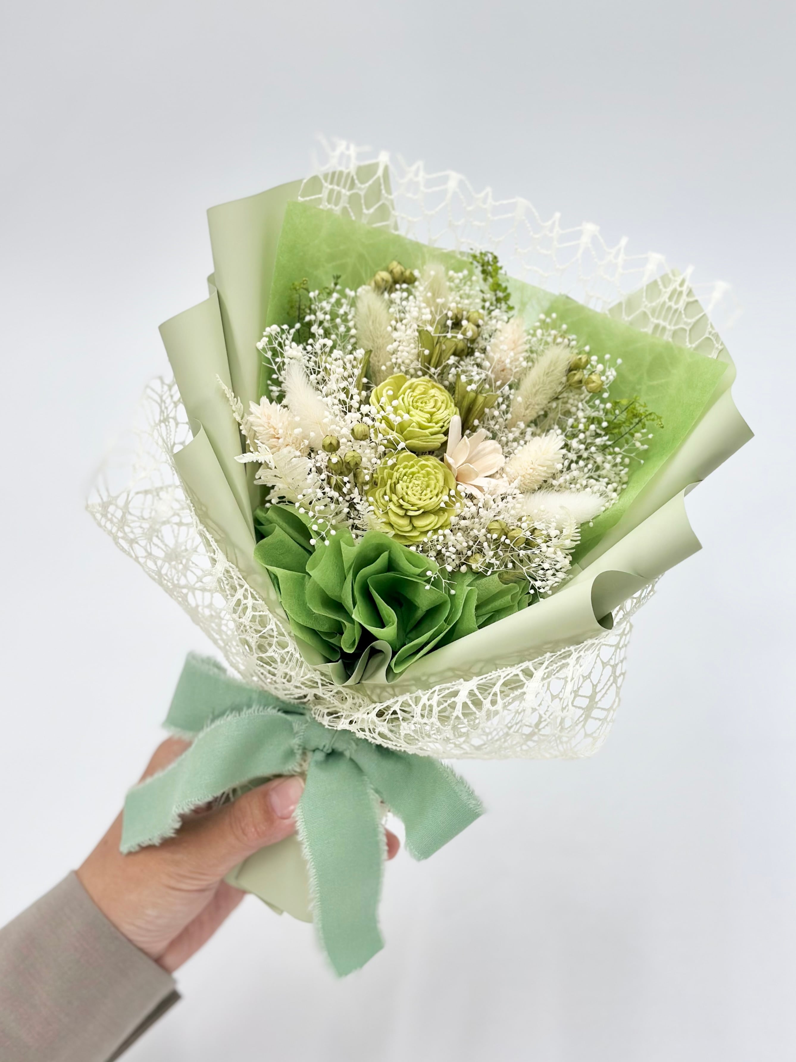 薔薇とユーカリ＊ドライフラワースワッグ | Pay ID