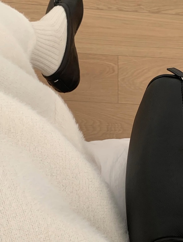 (LITER) Sana fur flare skirt / 2color