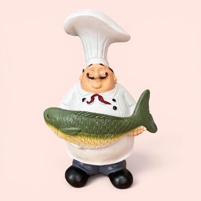 コックさん 料理人 洋食 レストラン インテリア オブジェ オーナメント 置物 48730-2169