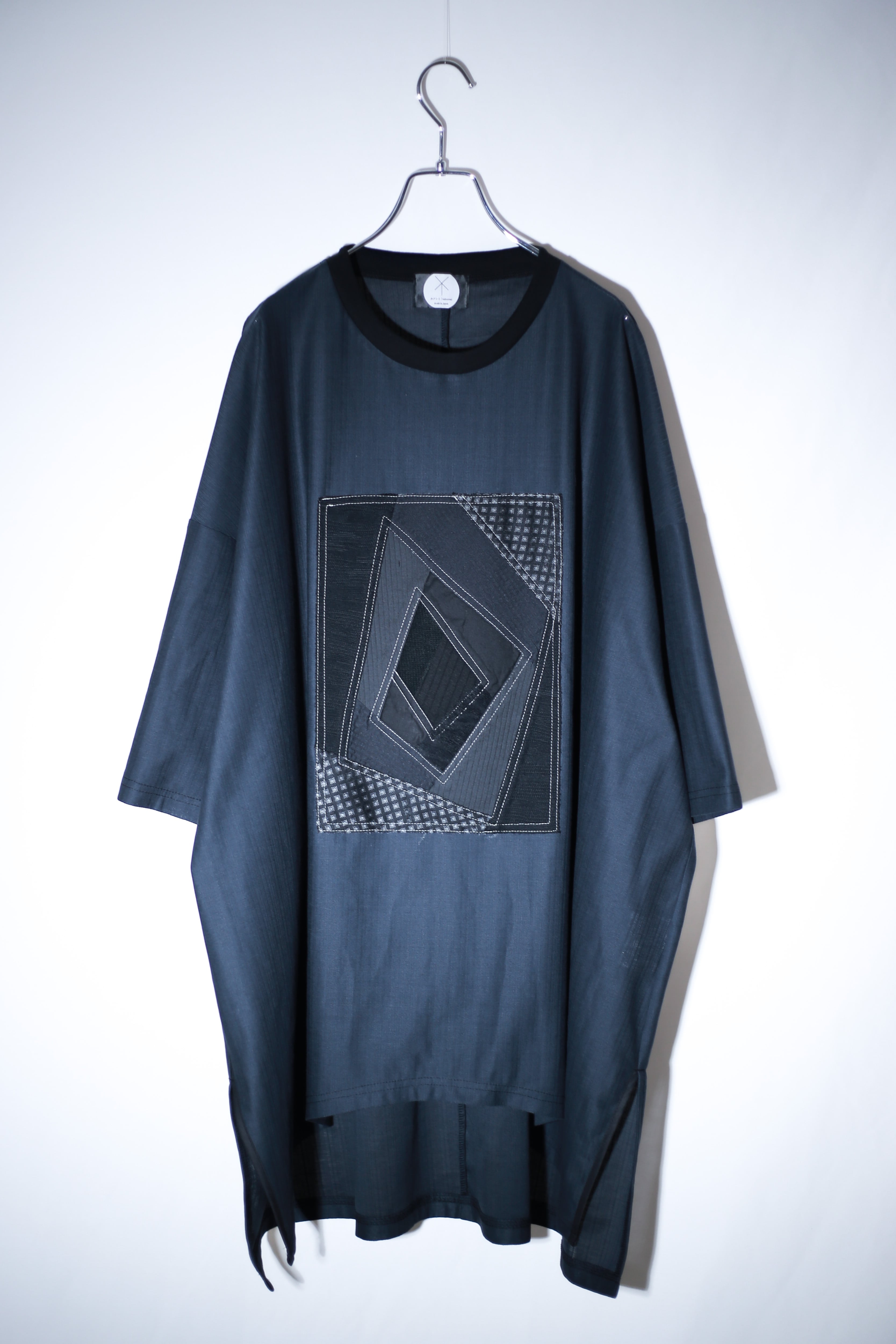 Slit-T-shirts Pnl (deep green)
