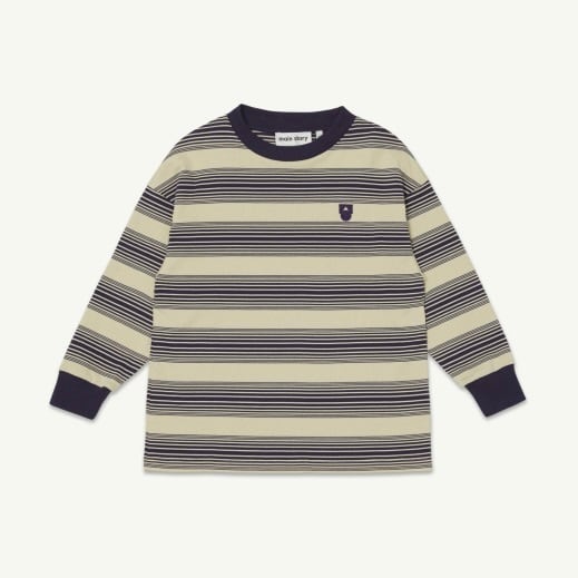 《main story 2026AW》Band Tee / Angora Stripe