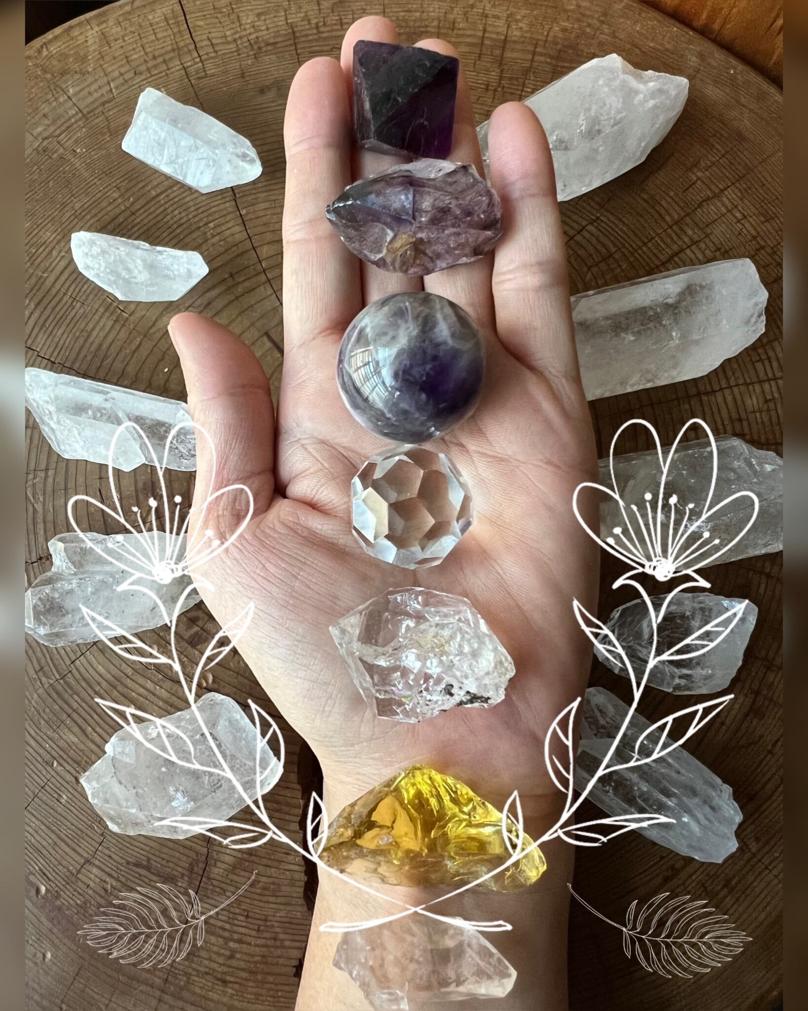 メディテーションのクリスタル【ダブルポイント】 9 ブラジル産 47g