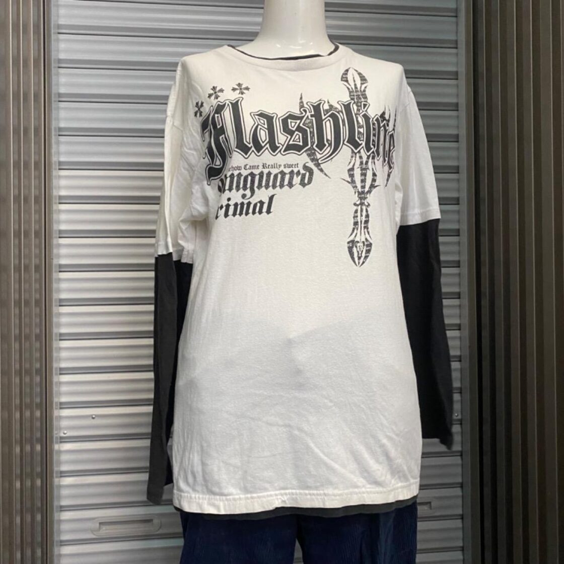 平成初期ネオお兄系フェアリーグランジy2k ギャル男 十字架 レイヤード  