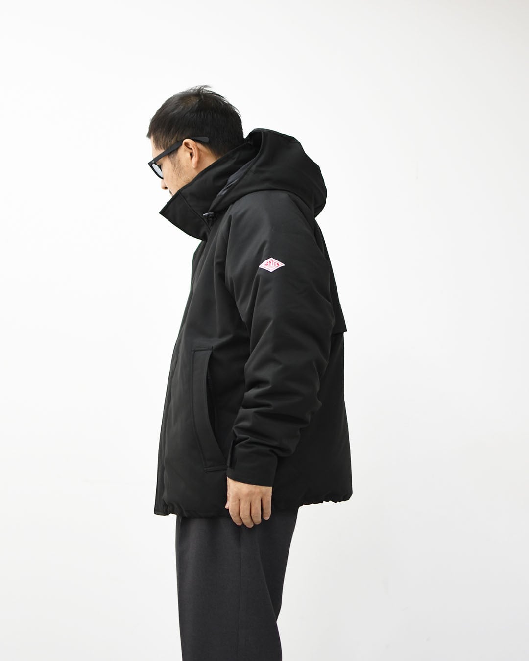 ダントン　アーミーフーデッドシャケット　Mサイズ ◇DANTON(ダントン) ARMY HOODED JACKET アーミー フーデッド