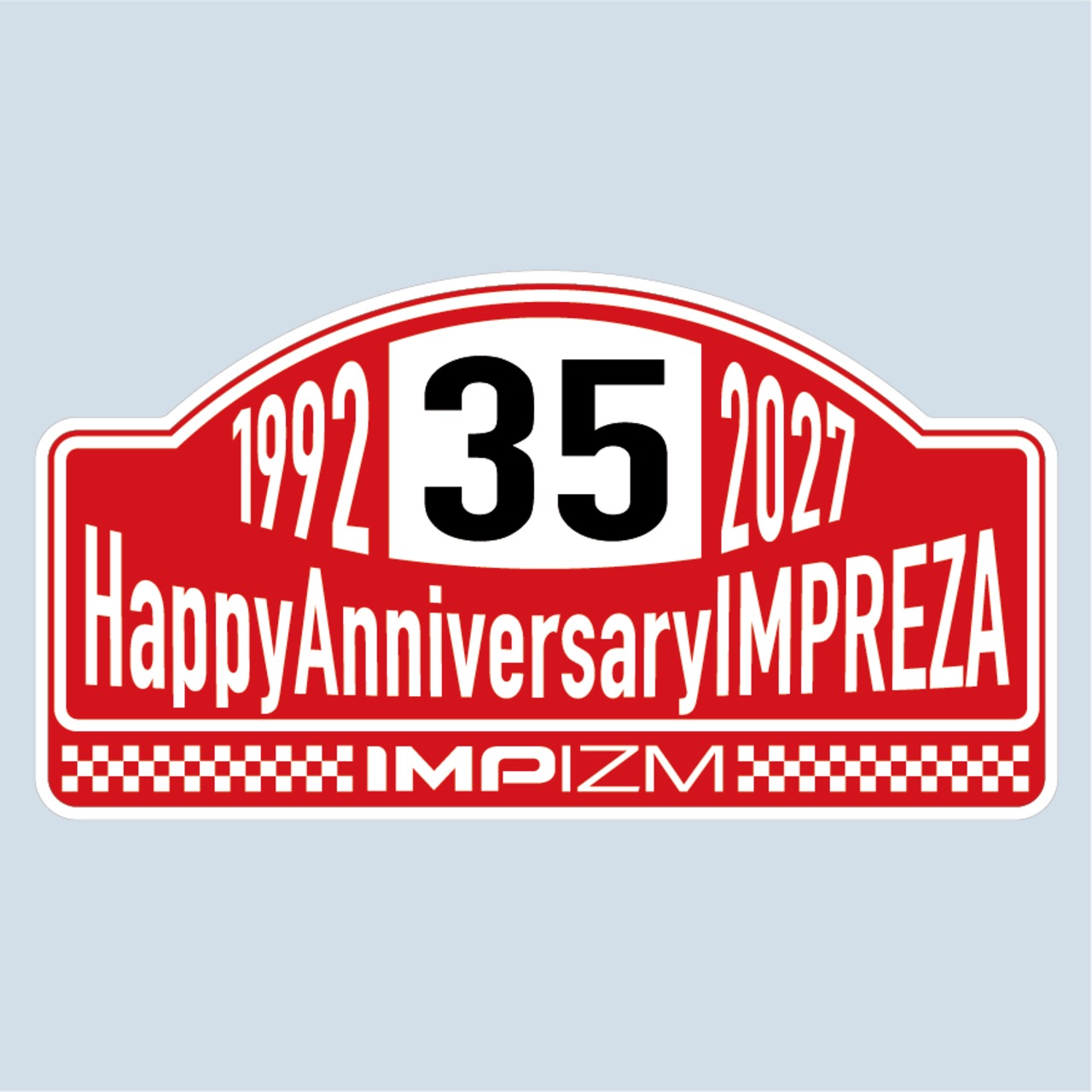 【35YEARS ANNIVERSARY】ステッカー