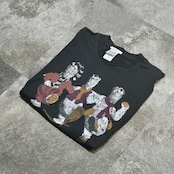 90's〜 polar bear print tee