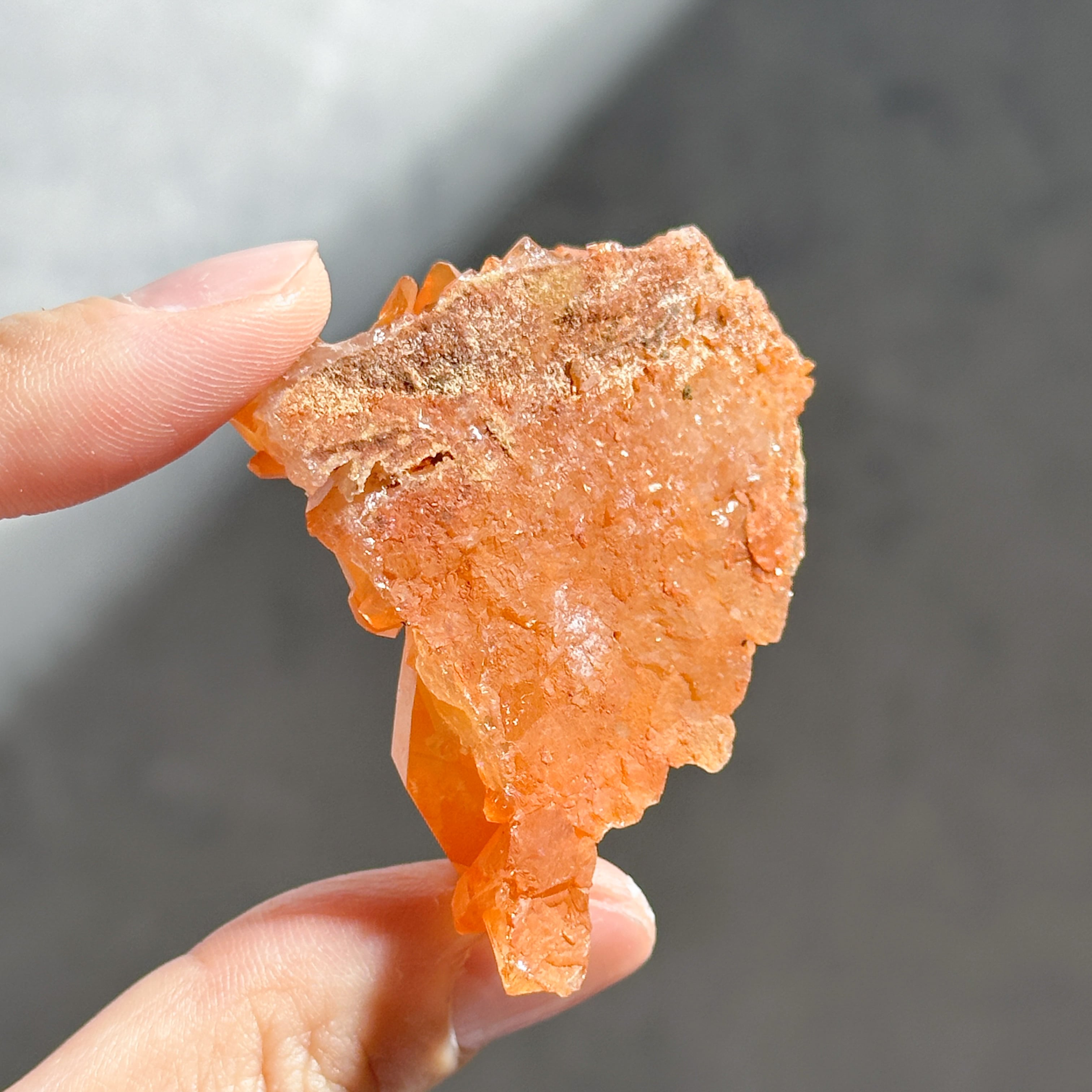 ミナスジェライス産タンジェリンクォーツ クラスター45◇ Tangerine