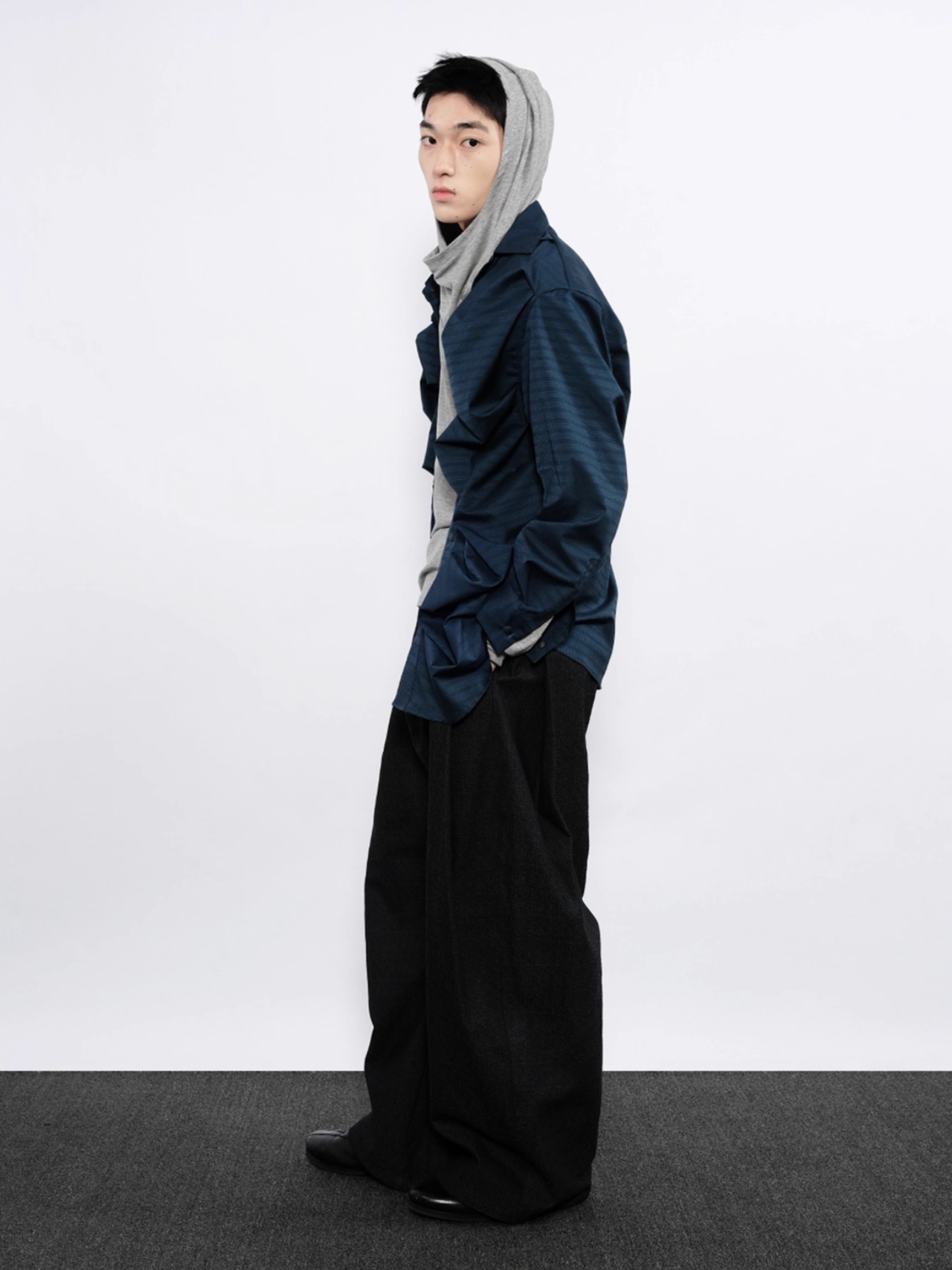 7440 37 1  A-Line Double Layer Shirt