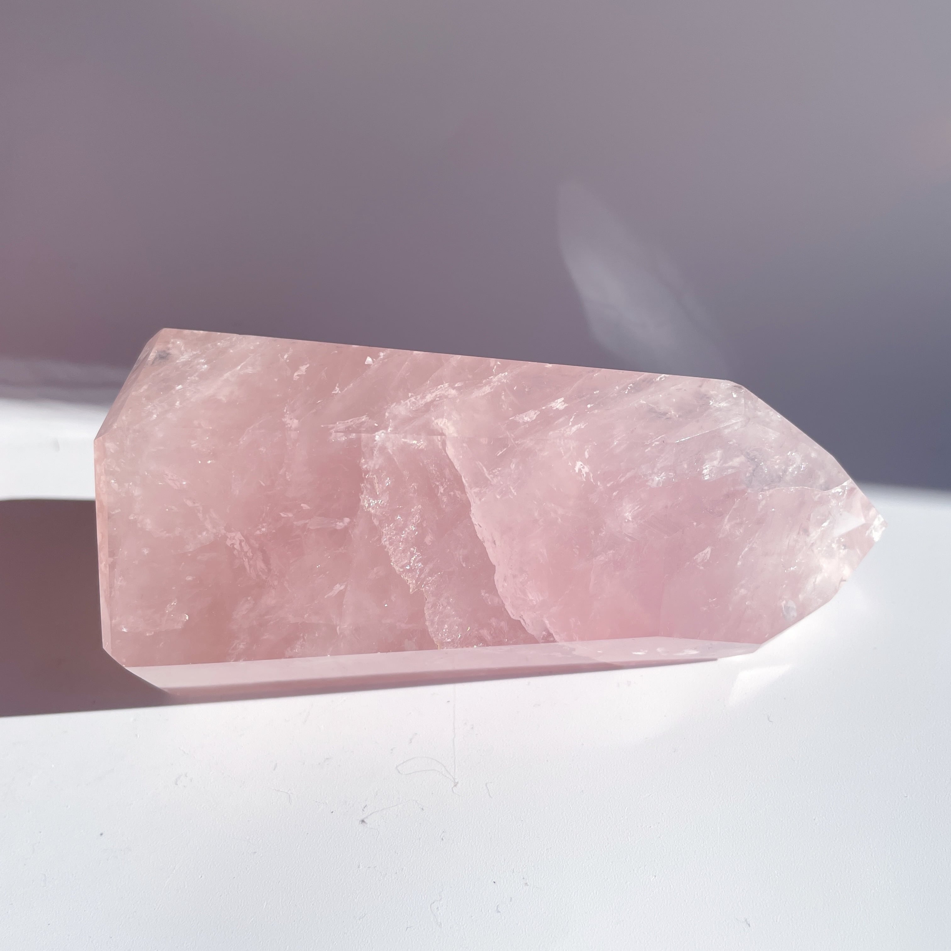ローズクォーツタワー16◇Rose Quartz Tower◇天然石・パワーストーン