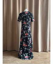 vintage floral import maxi dress-4650-4