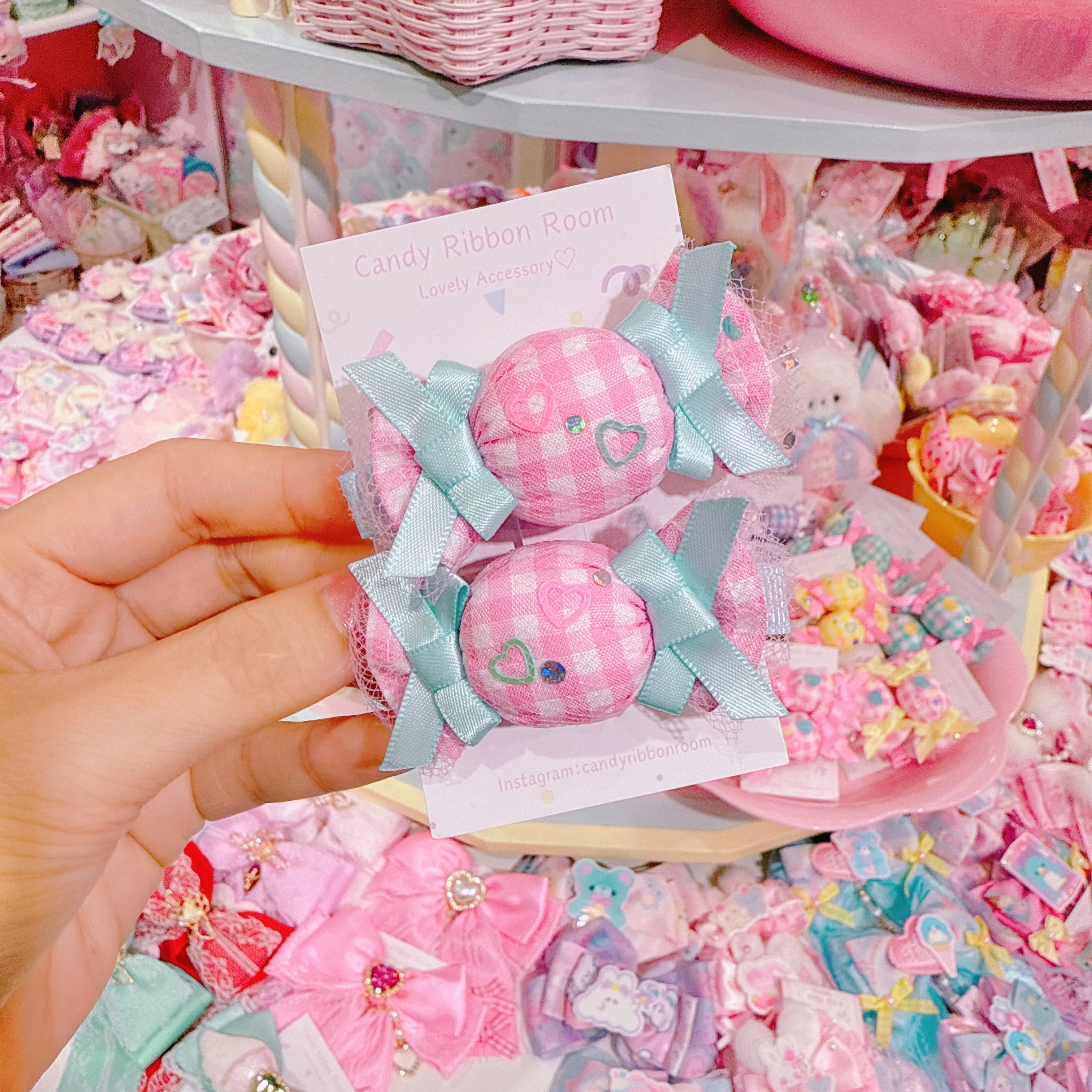 【F4】105-11ツインヘアクリップ