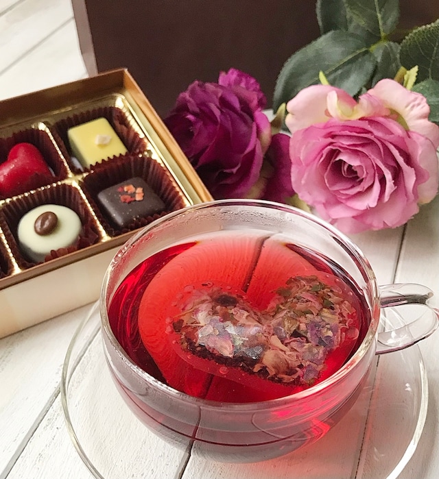 ハート型ティーパック♪2袋セット【バレンタインハート ハーブティー】