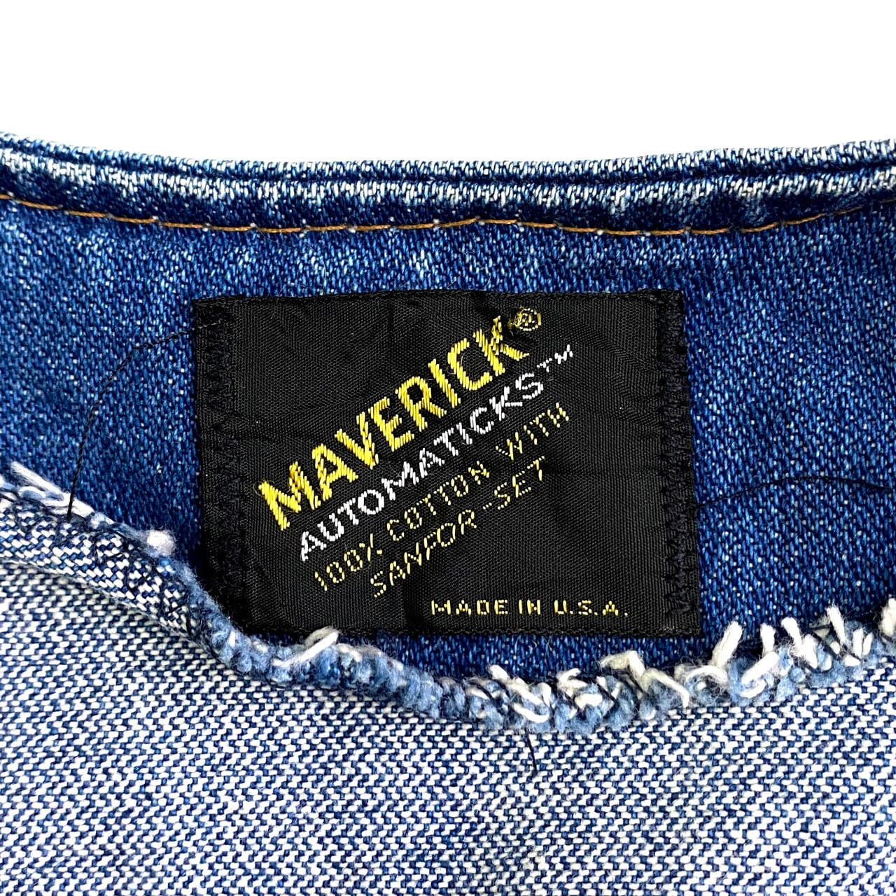 Marverick USA製 70年代 ビンテージ マーベリック デニムベスト メンズ