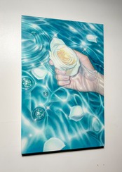 【原画】"Touch the Snow"