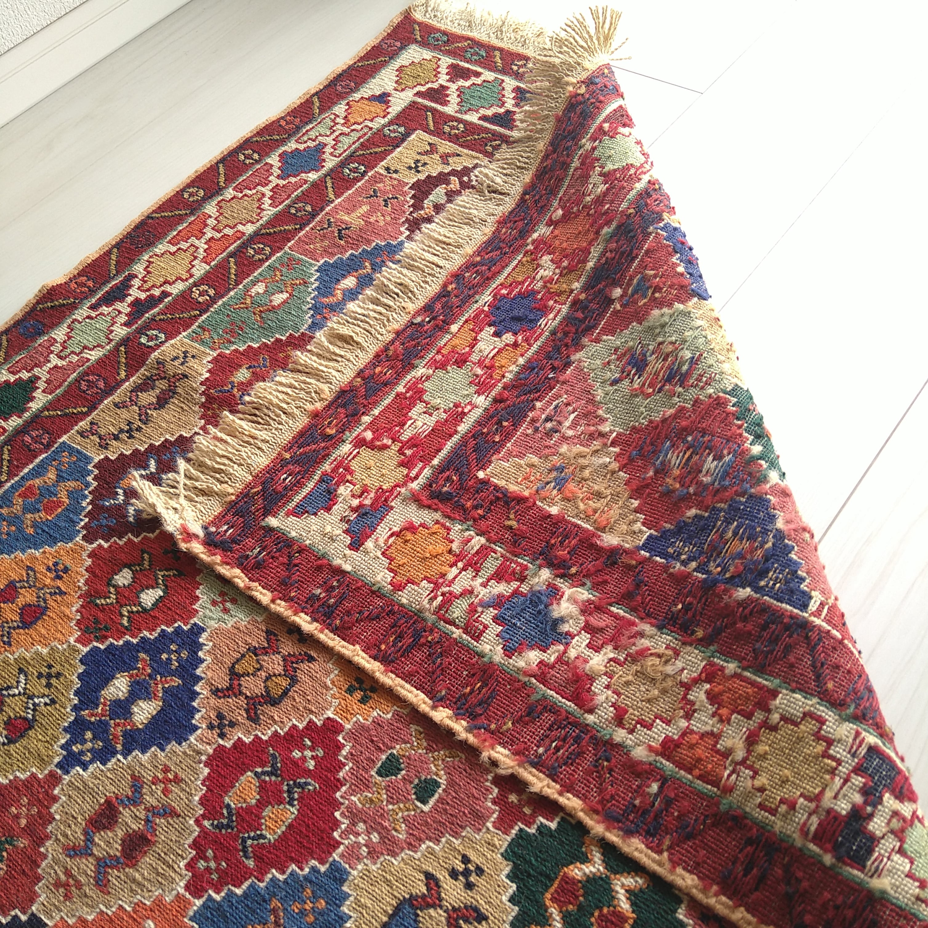 フリンジ ペルシャ絨毯 YouTube▶️ Ep117【フリンジ】コレしちゃってない！？手織り