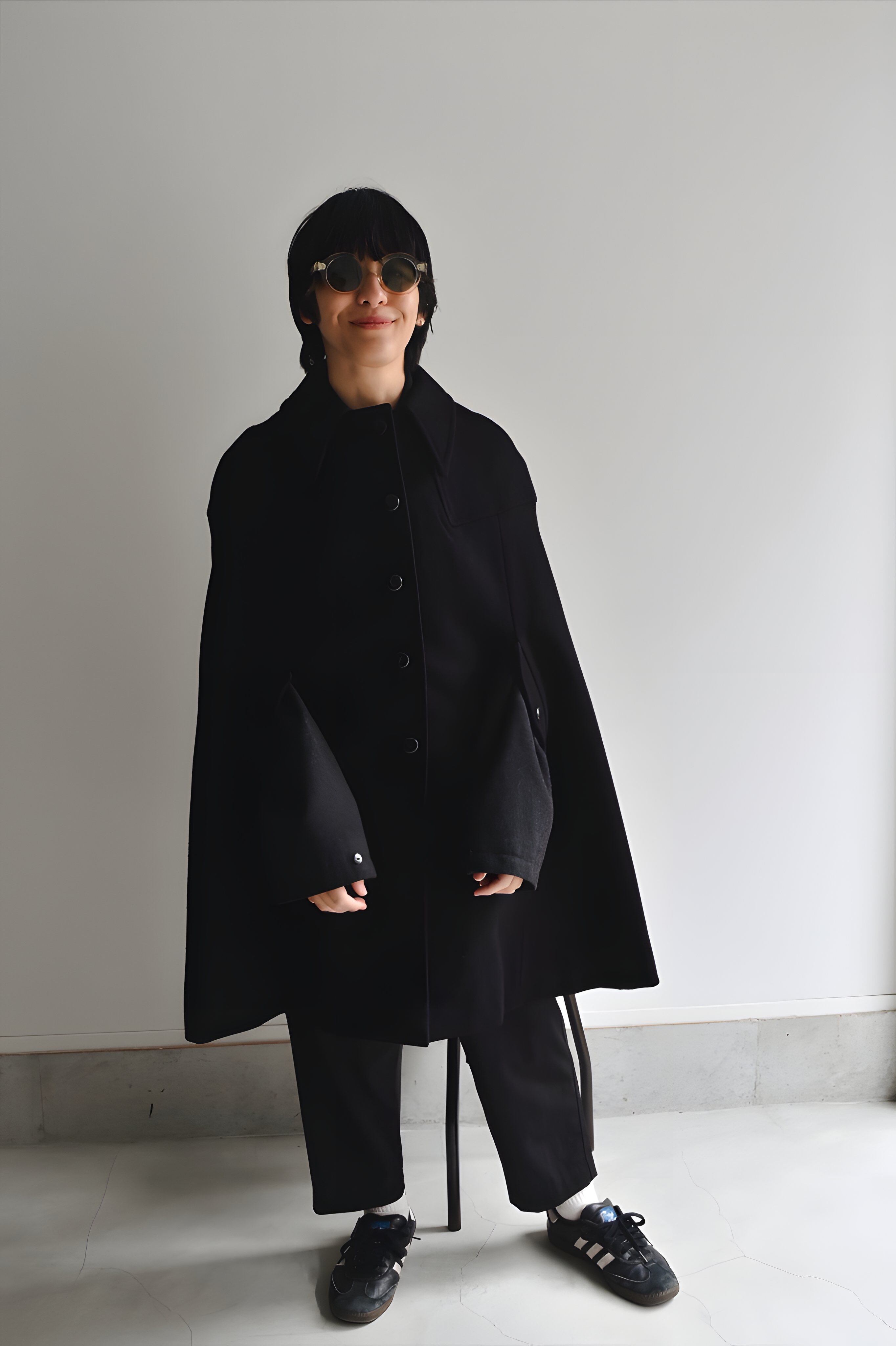 ビンテージ ウール ケープコート / vintage wool cape coat | NVC vintage