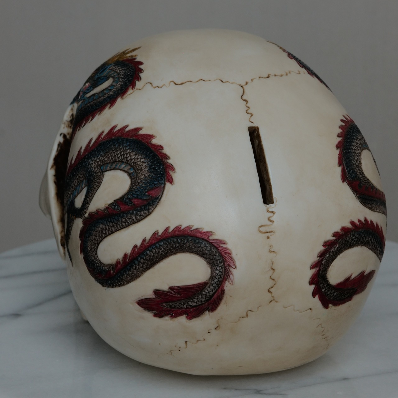 ドクロのオブジェ