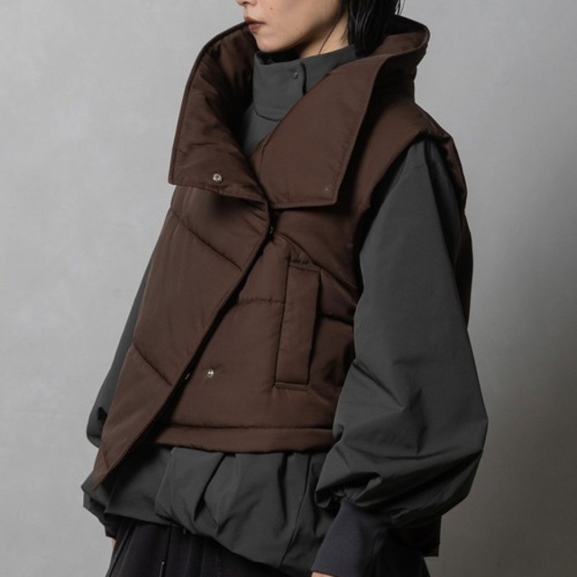 【MARECHAL TERRE】Stand Short Vest