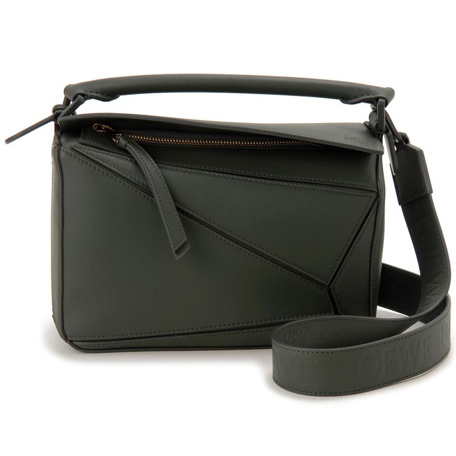 LOEWE ロエベ ハンドバッグ レディース カーキ A510S21X881869 PUZZLE BAG SMALL パズルバッグスモール