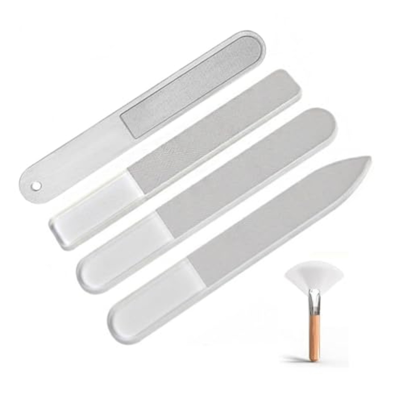 MACUJO ガンプラ やすり 5点セット プラモデル ガラスヤスリ ゲート処理 金属 セット 模型用ヤスリ ゲートフィニッシャー 鏡面仕上げ 目詰まりしにくい 水洗い可能 フィギュア/プラモの仕上げ用