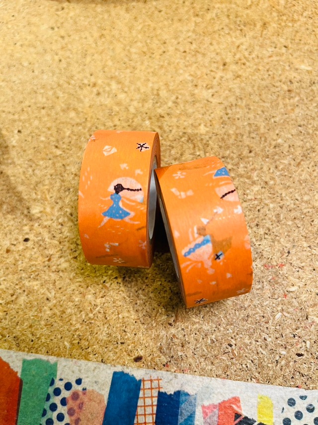 倉敷意匠計画室　関美穂子　恋文　だいだい　22mmマステ　KU06