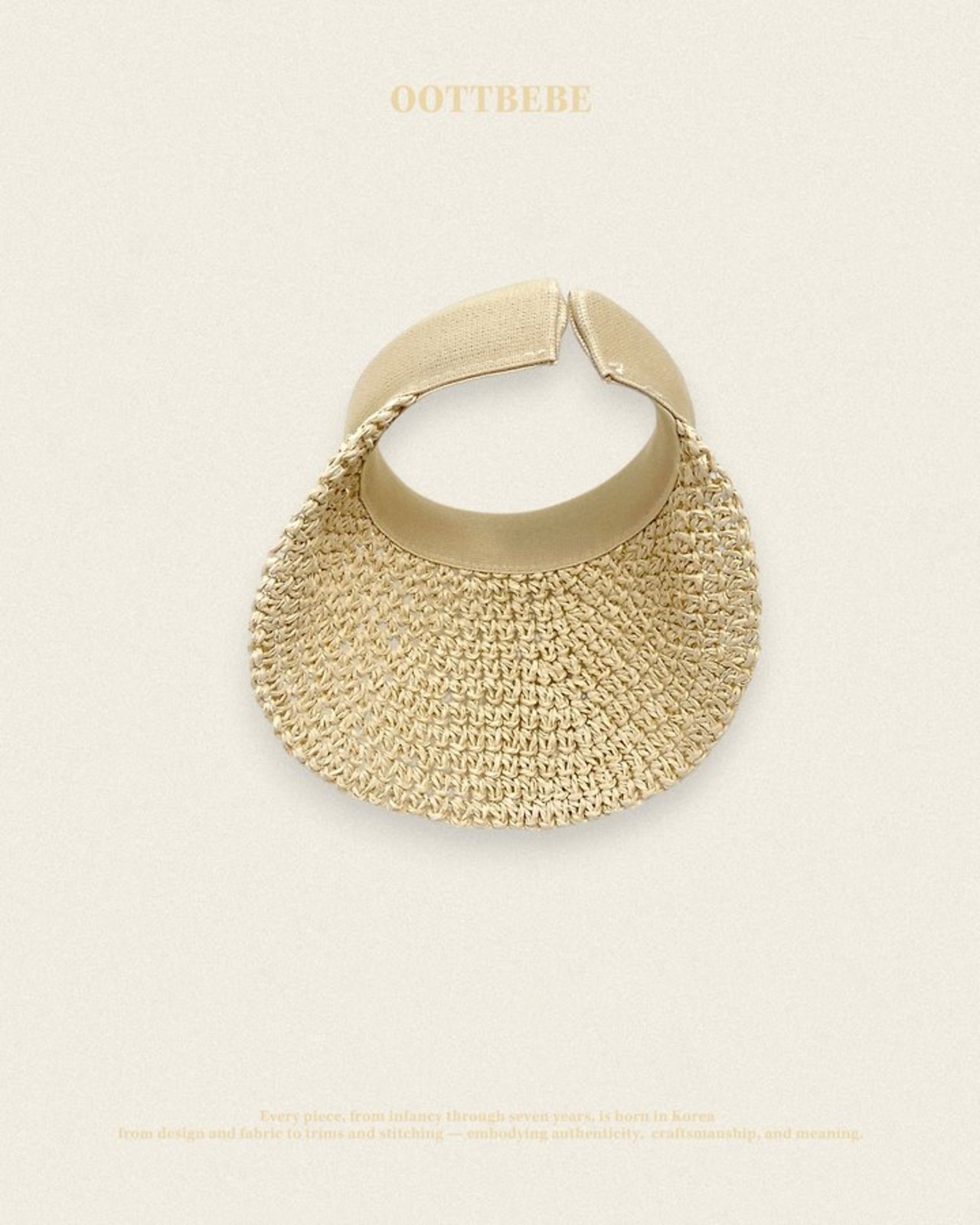 [oottbebe] Lovely Sun Cap / [오뜨베베] 러블리썬캡