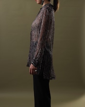 Dries Van Noten / Sheer Botanical Shirt