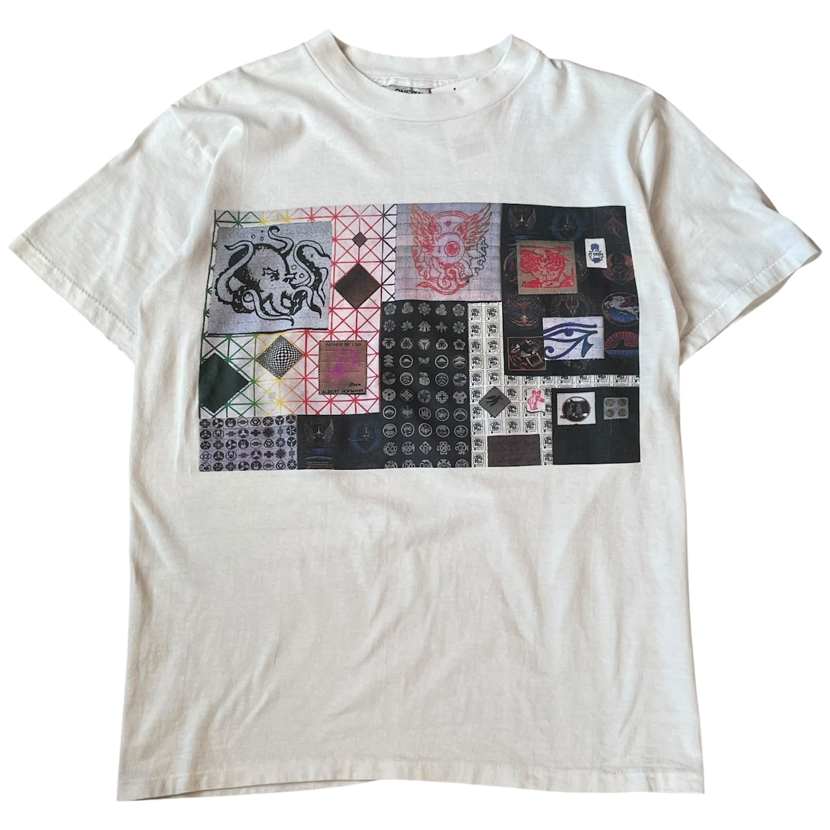Special!!! Early 90s LSD paper design T-shirt | What