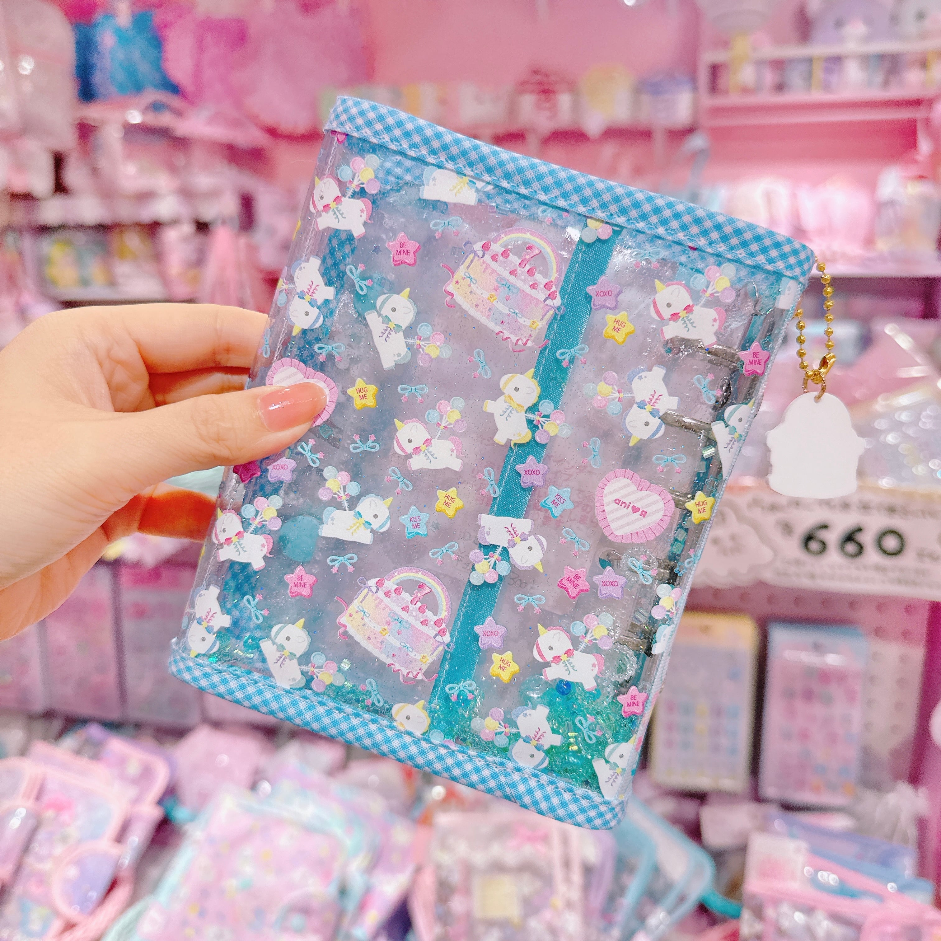 【D8】80-11シール帳バインダーA7（６穴タイプ）