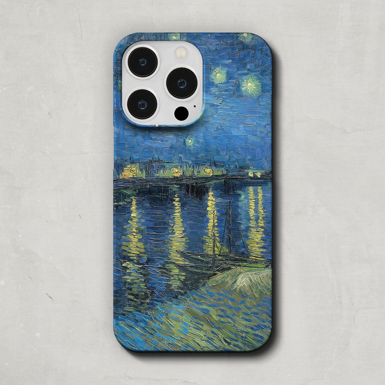 スマホケース / フィンセント ファン ゴッホ「ローヌ川の星月夜 (1888