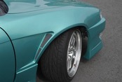 S14シルビア後期　フロントフェンダー　４０ミリワイド idesign製　在庫有り