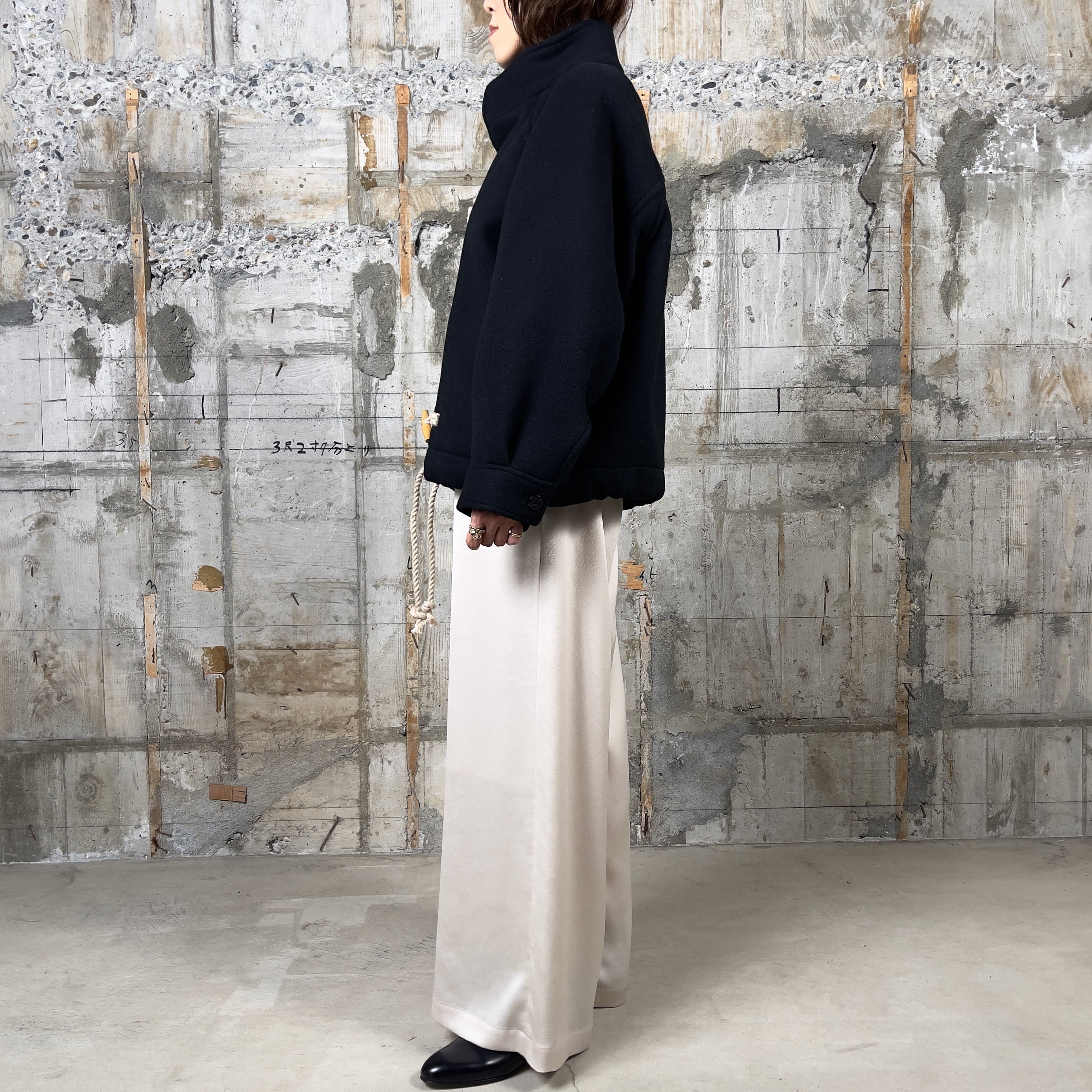 HYKE【ハイク】DOUBLE FACE DUFFEL JACKET (17472) | glamour online HYKE【ハイク】DOUBLE FACE DUFFEL JACKET (17472) | glamour online