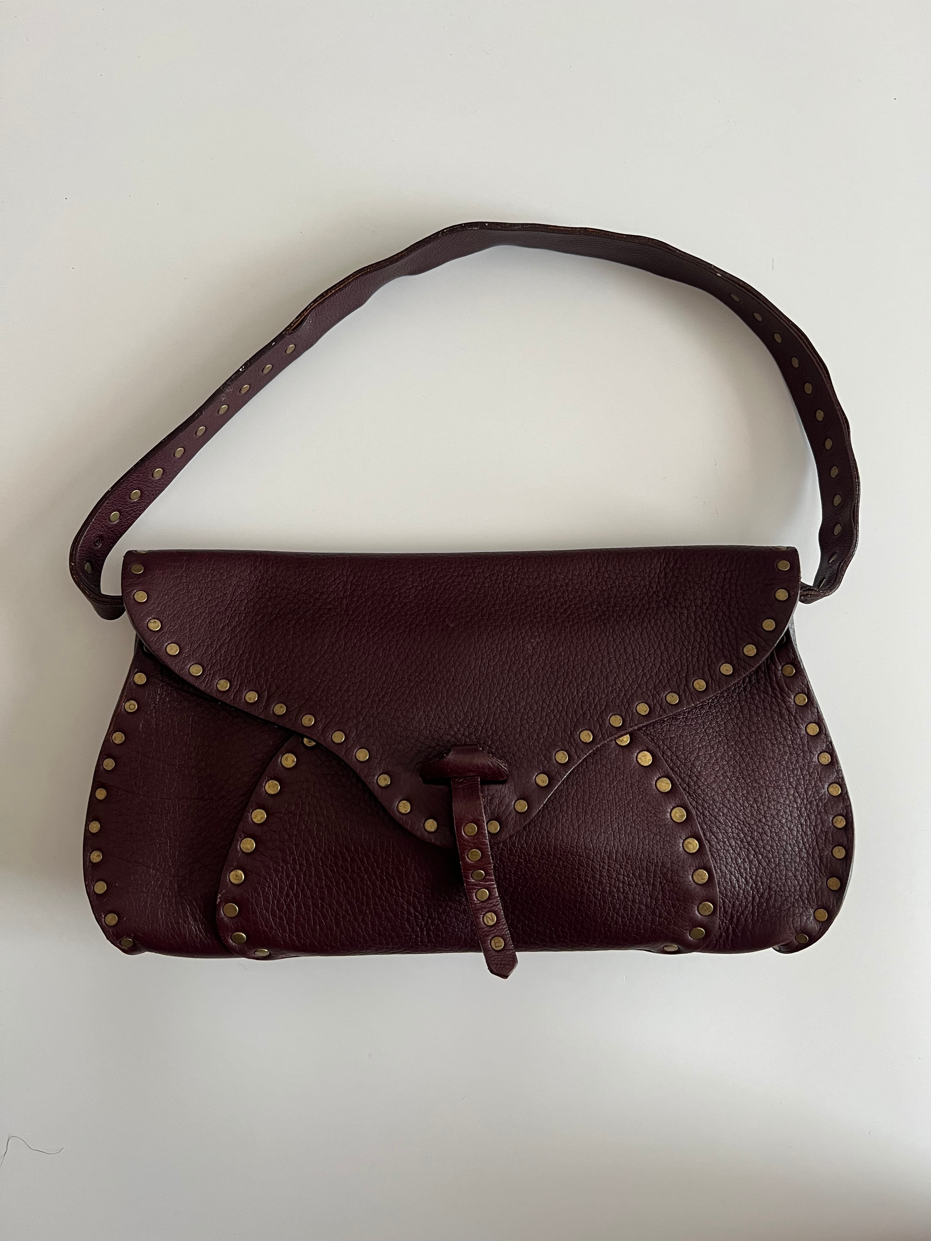 OLD CELINE STUDS SHOULDER BAG | triptraproll