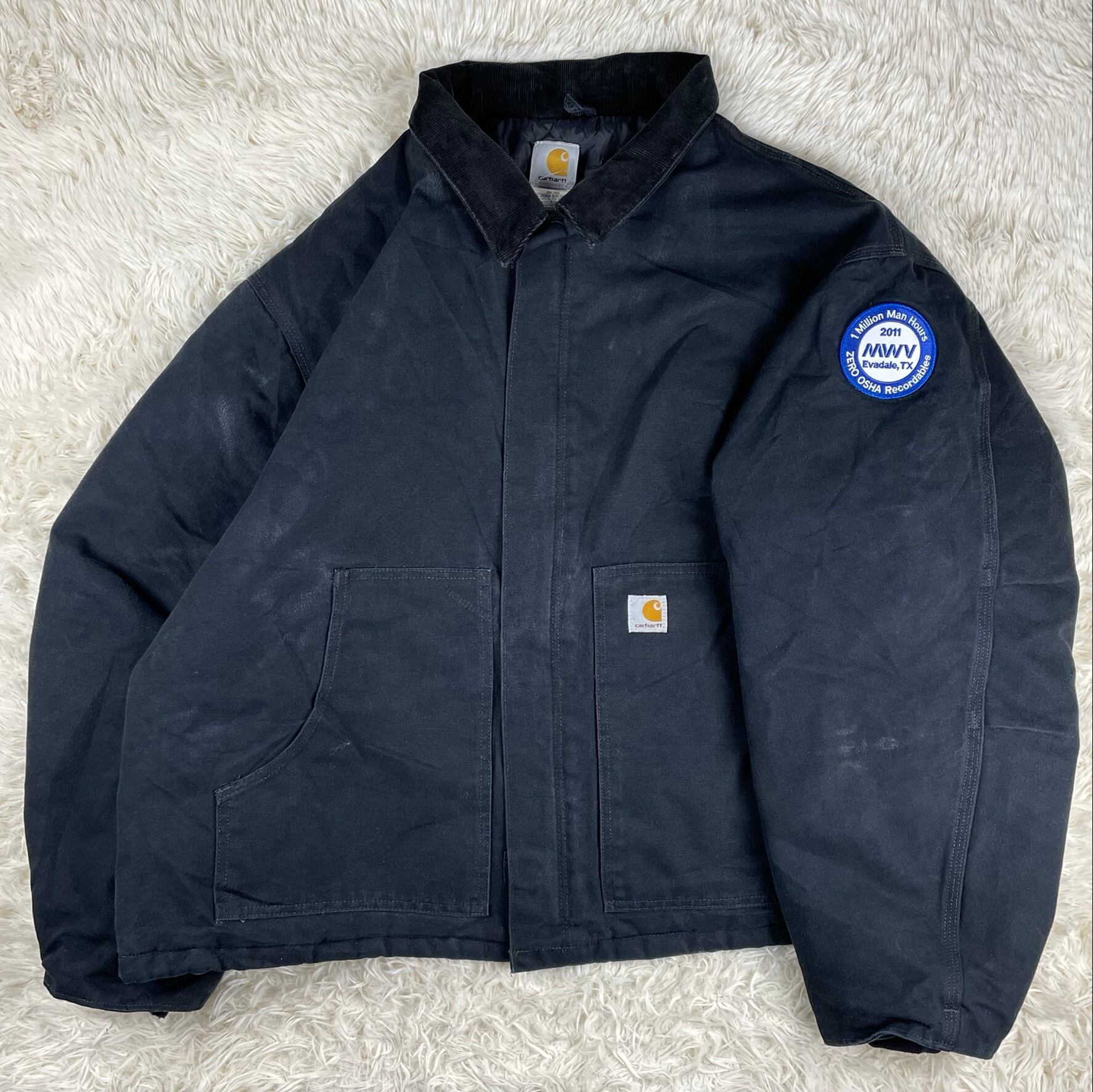 carhartt カーハート デトロイトジャケット XL ダック 企業 刺繍