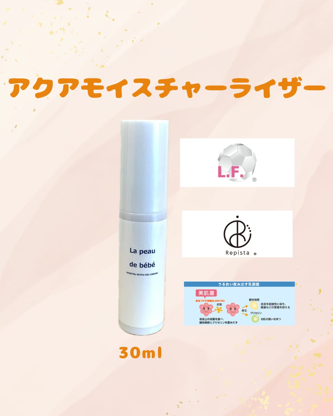 アクアモイスチャライザー30ml（保湿ジェル） | クレール美容室