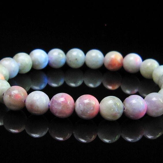 ハックマナイト ブレスレット 8mm 一点物 メール便可 111-49376