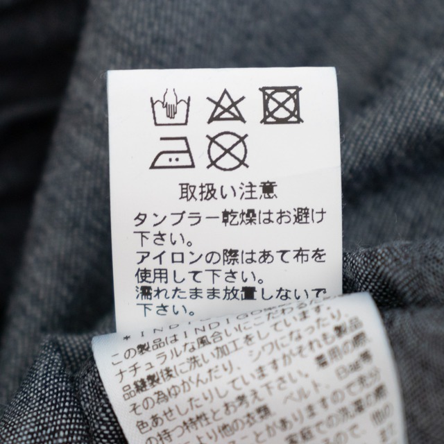 プリット prit 6oｚデニム ワンタックテーパードパンツ(P70524)全2色