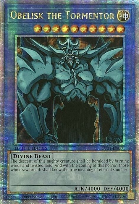 【Bランク】オベリスクの巨神兵(英語版 25th)