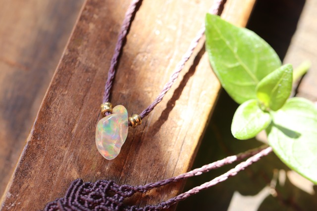 [Precious opal］Simple Pendant