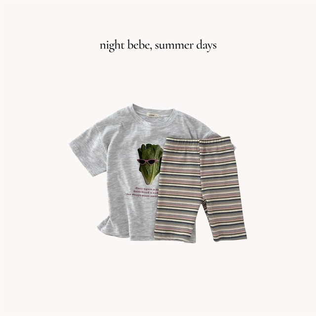 〘即納〙XLsize _ nightbebe / Sun Cabbage T