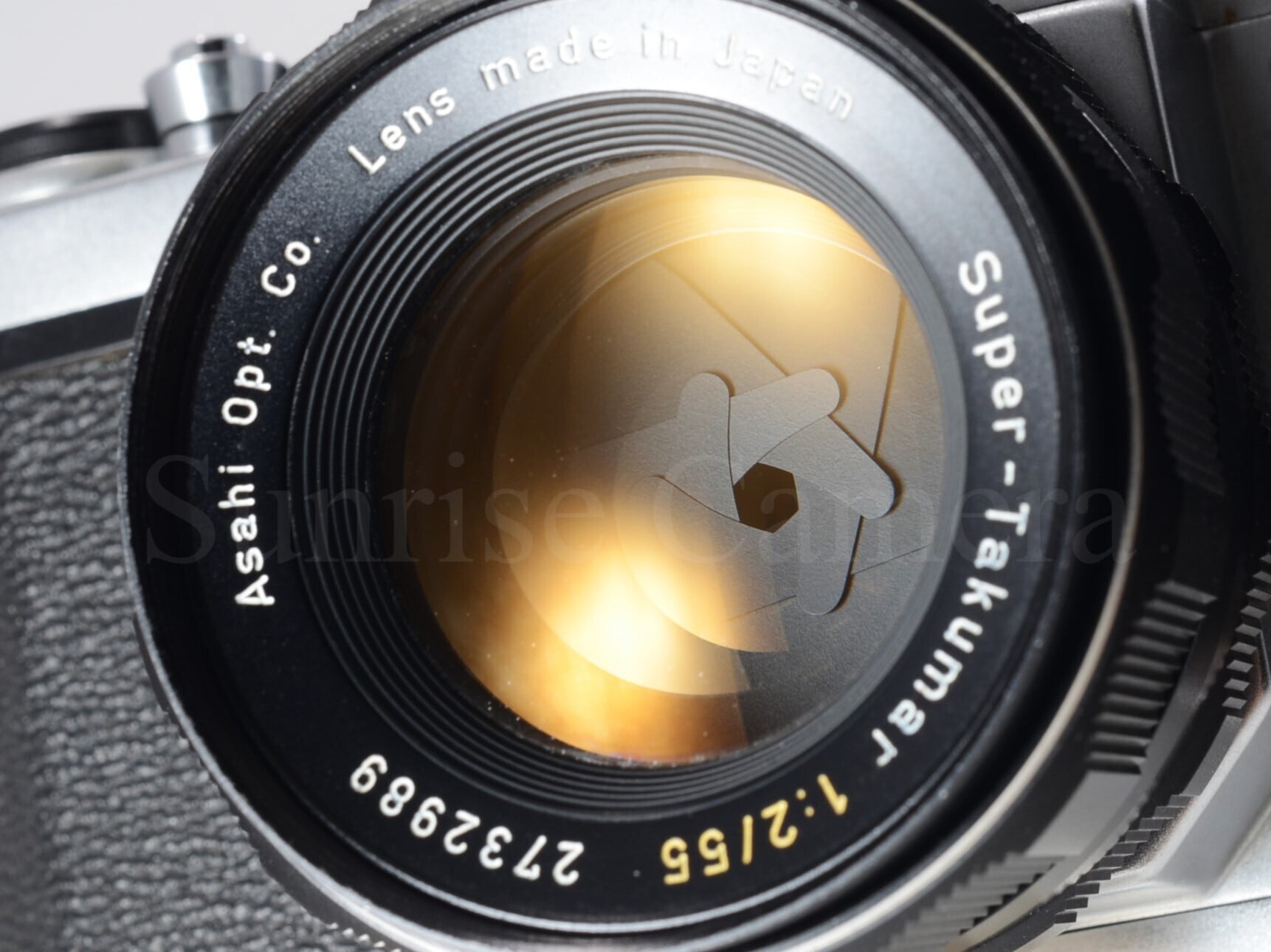 中古】PENTAX S2 / Super Takumar 55mm F2 整備済 革ケース付