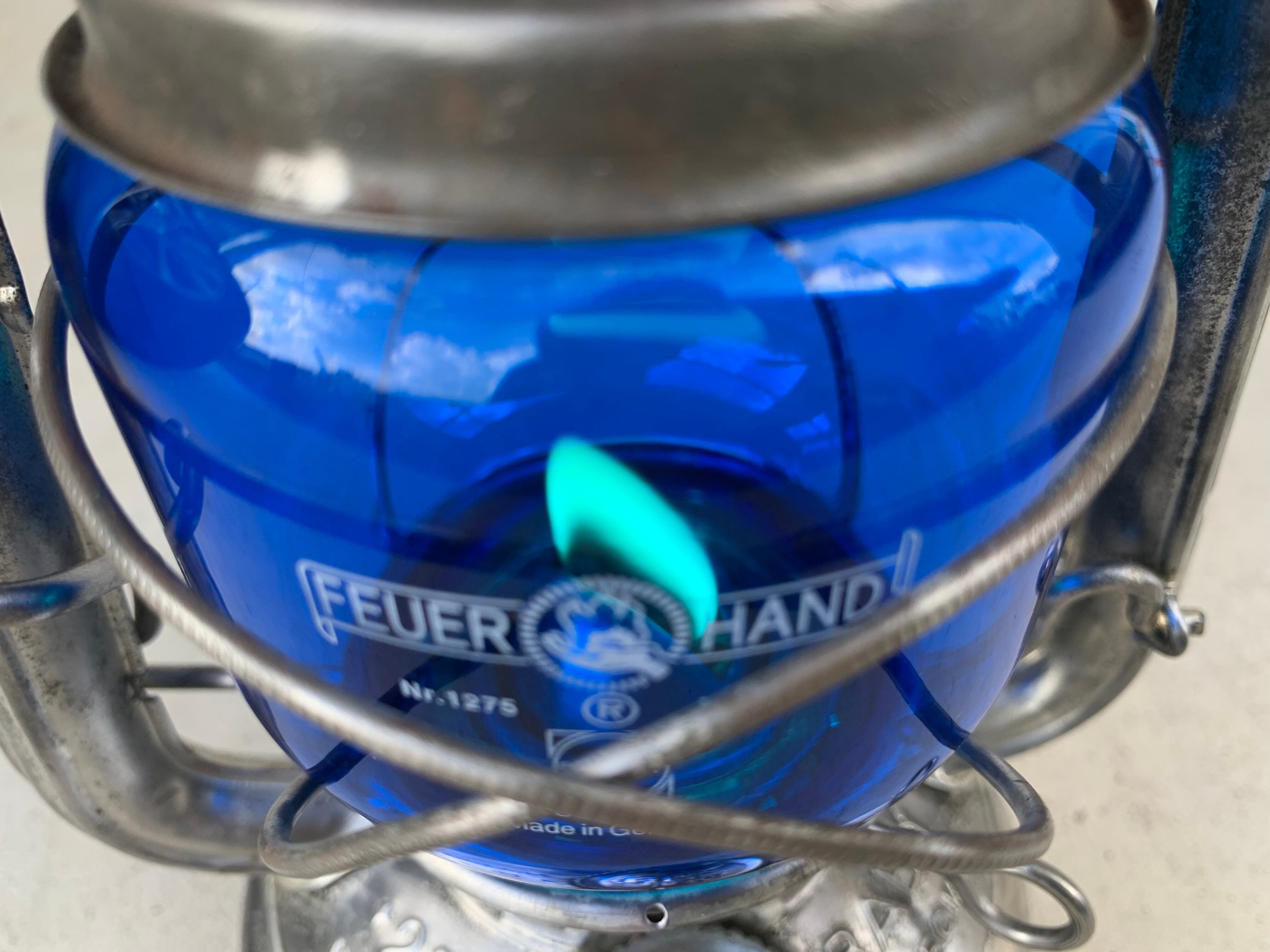 ブルー feuerhand 275 276 BAT158 159 ホヤ グローブ | Oldman's lantern